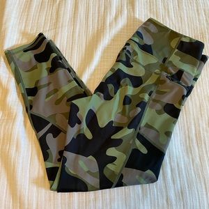 Zyia Camo Light and Tight capris
